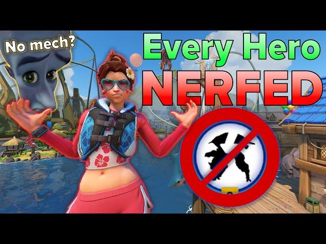 I gave EVERY Overwatch hero an UNNECESSARY NERF (including Venture)