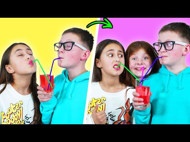 If I Fell In Love With My Girlfriend's Boyfriend || Awkward Funny School Situations