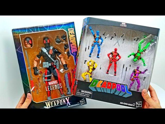 New DEADPOOL Marvel Legends Toys! Just in time for Deadpool 2!