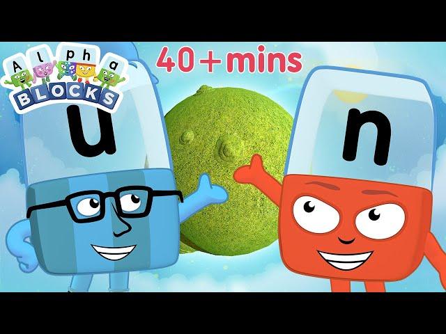 Kindergarten Learning Videos | Phonics for Kids | @officialalphablocks​