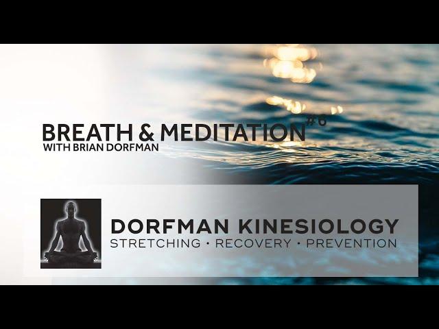 Breath & Meditation with Brian Dorfman #6 - Balance the Nervous System