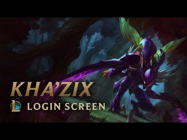 Kha'Zix, the Voidreaver | Login Screen - League of Legends