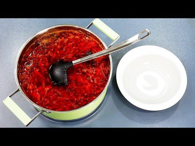 YOU DOING EVERYTHING WRONG! Borscht!!! THREE recipes for borscht + pampushki in 30 minutes!