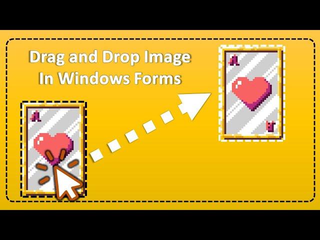 How to Move an Image using Drag and Drop in Windows Form and C#