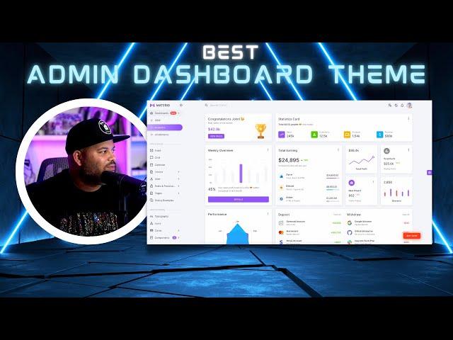 Best Admin Dashboard Theme For App or SaaS with React, MUI, Next.js