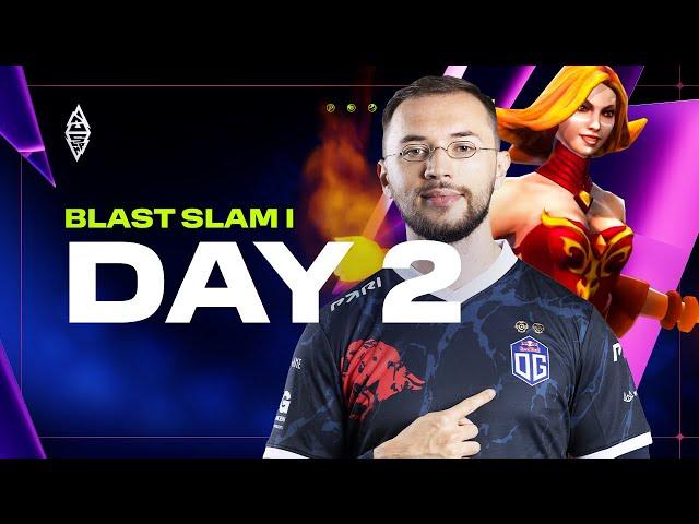 BLAST Slam I, Day 2: Heroic vs Spirit, Falcons vs OG - Elimination Stage - Dota 2 LIVE