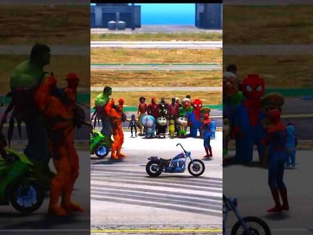 Spiderman Win Ramp Challenge  (PART-3) #shorts