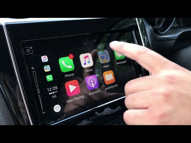 How to use Apple CarPlay in the New Suzuki Swift | Tutorial