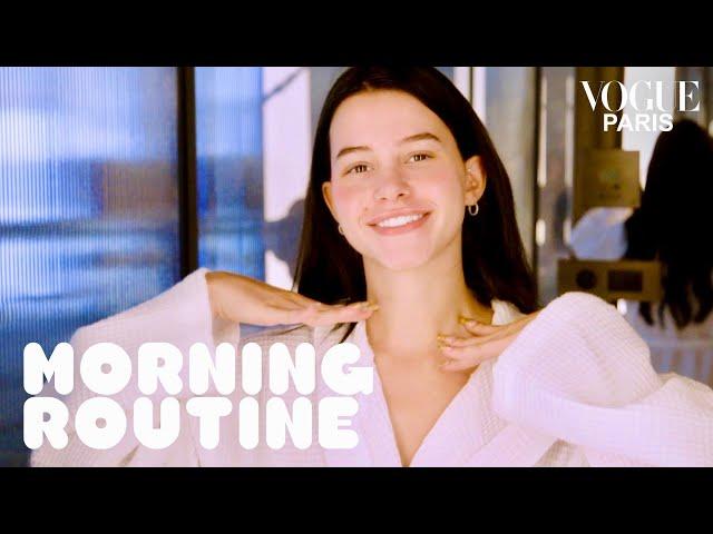 Léa Elui, the most followed French girl on social media's morning routine | Vogue Paris