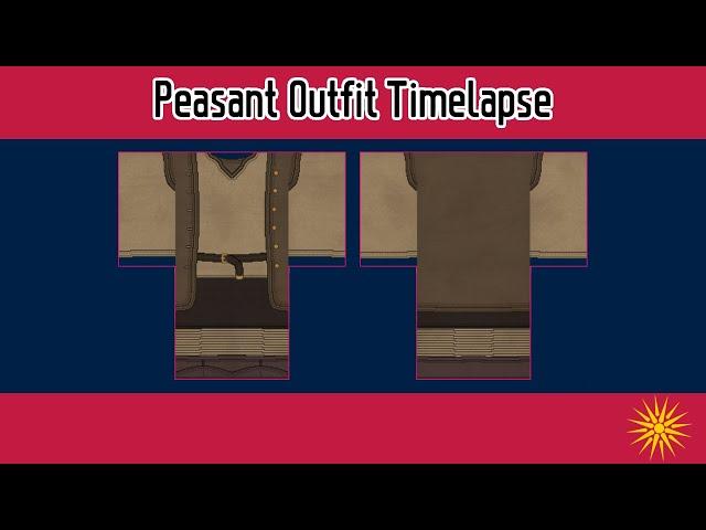 ROBLOX Design Timelapse - Mount and Blade Peasant