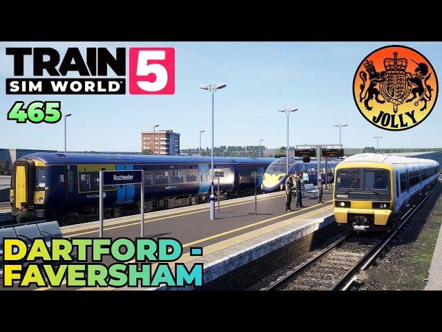 Train Sim World 5  |  Dartford - Faversham  |  465 Networker