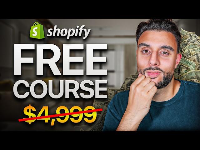 How To Start Shopify Dropshipping FULL FREE COURSE (+5 Hours)