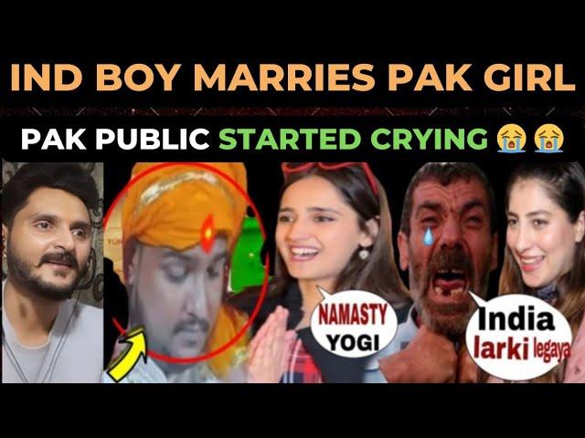 PAKISTANI GIRL MARRIED WITH  BJP LEADER'S SON  || PAKISTAN SHOCKS INDIAN ROCKS  || REACTION VIDEO