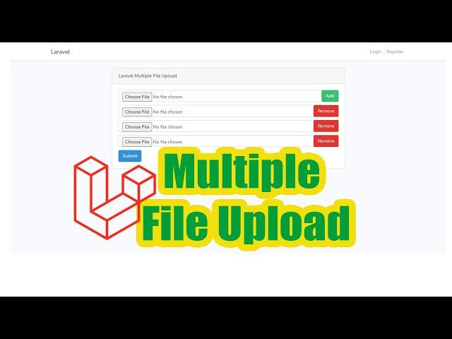 Laravel 8 Multiple File Upload Tutorial | Coding Xpress | Laravel Tutorial