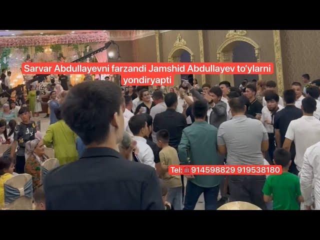 Sarvar Abdullayevni farzandi Jamshid Abdullayev to’ylarni yondiryapti!!!#rek #uzbwedding #wedding