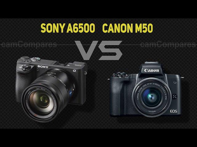 Sony A6500 vs Canon M50  [Camera Battle]