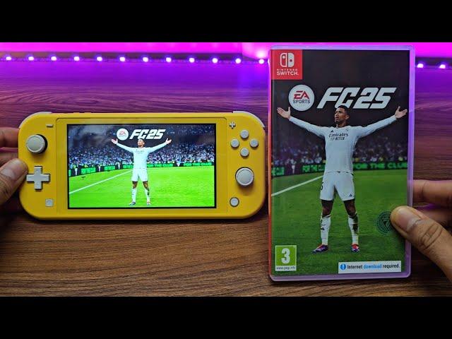 EA FC25 (Nintendo Switch) Unboxing + Gameplay