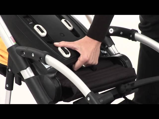 bugaboo bee: reverse the seat and fold facing parent