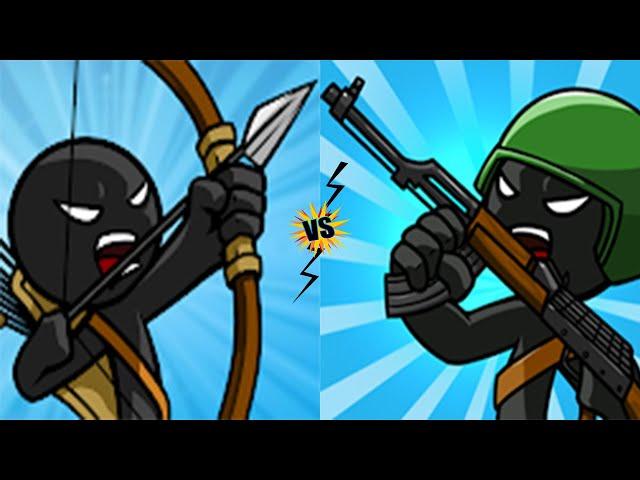 Stick War Legacy vs Stickman Modern Total War - New Stick War Game 2021 Final Boss New Skins Android