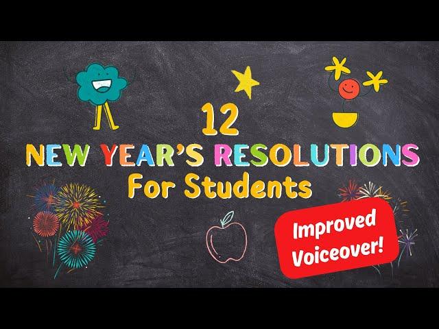 12 New Year's Resolutions for Students 2025 (+ How To Guide) 