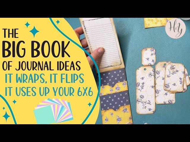 The BIG BOOK of Junk Journal Ideas | It's a Wrap & a Flip!