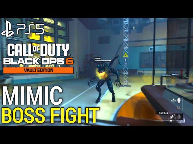 Mimic Boss Fight CALL OF DUTY BLACK OPS 6 Mimic Boss Fight BO6 | COD BO6 Mimic Boss Fight