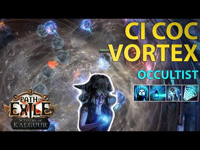 [3.25] CI CoC Vortex/Ice Nova Build | Occultist | Settlers of Kalguur | Path of Exile 3.25