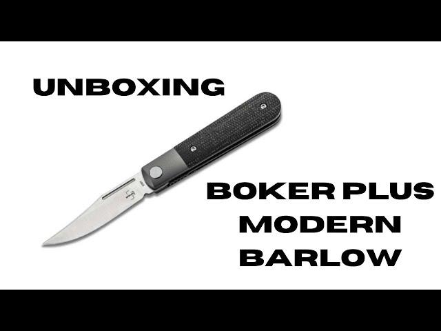 Unboxing the Boker Urban Barlow