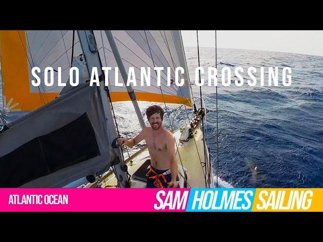 17 days alone at sea on a 28ft boat.