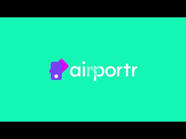 Airportr logo Lottie JSON animation