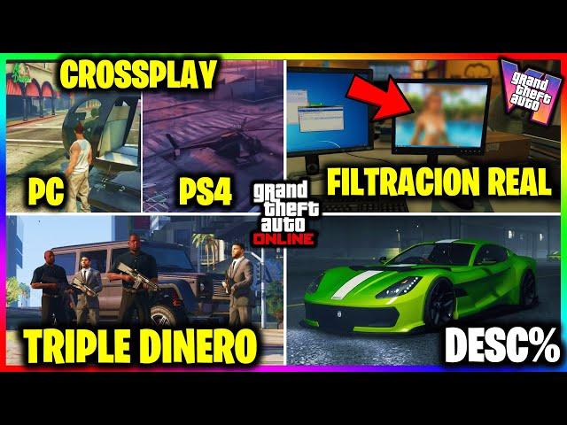 NUEVA ACTUALIZACION! Nueva FILTRACION REAL de GTA 6! Se LOGRO el CROSSPLAY! GTA Online