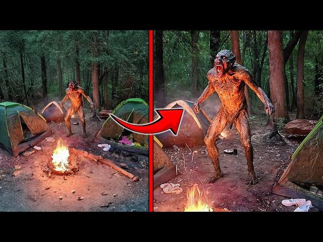 Most TERRIFYING Camping Videos Caught On Camera that Shocked Everyone!