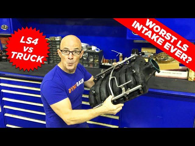 WAIT...THEY MAKE A FWD 5.3L LS CALLED THE LS4? JUNKYARD 5.3L LS INTAKE TEST-RWD LM7 TRUCK VS FWD LS4