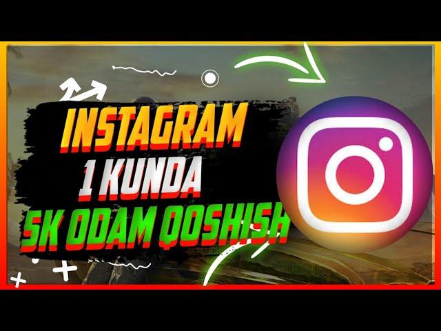 INSTAGRAMDA FOLLOW KOPAYTIRISH BOBMBA BIR KUNDA 5K OBUNACHI