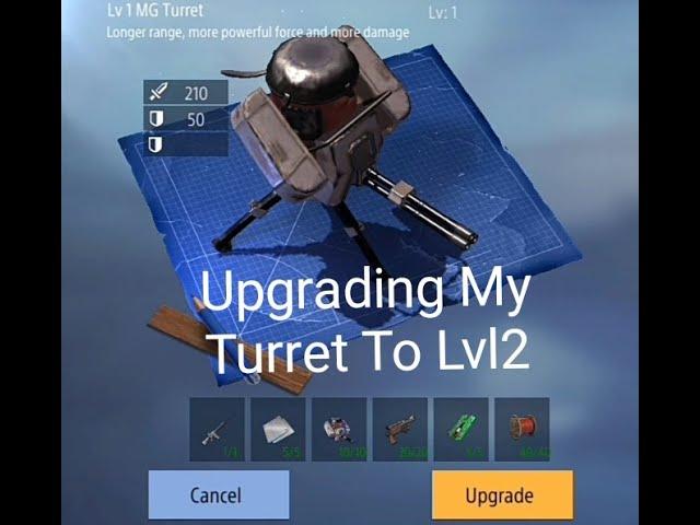 I Upgrade To Lvl2 My turret/Z Shelter Survival.Episode - 31