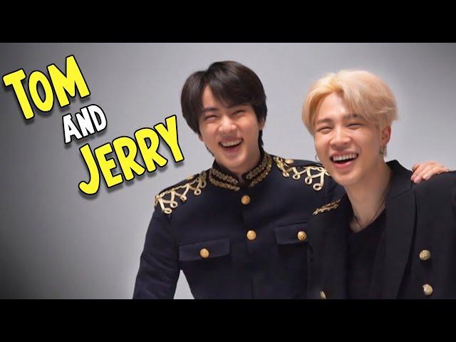 BTS JIN & JIMIN, Tom and Jerry Ver