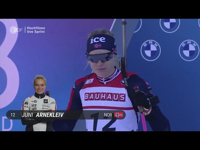 Biathlon Season 24/25 - Sprint Women - Hochfilzen (AUT)