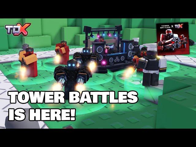 Tower Battles Skin Is Here! Tower Defense X Update