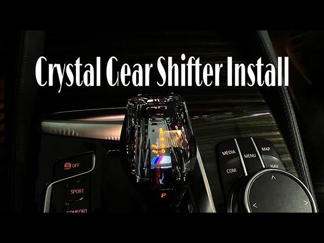 BMW G30 540i Crystal Gear Shifter Install!!