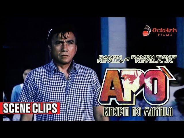 APO KINGPIN NG MAYNILA (1990) | SCENE CLIP 2 | Ramon Revilla, Ramon 'Bong' Revilla Jr., Lani Mercado