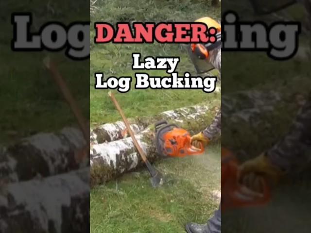 WARNING: Chainsaw Kickback!