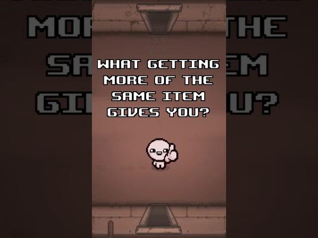 Getting the Same Item Multiple Times in Binding of Isaac