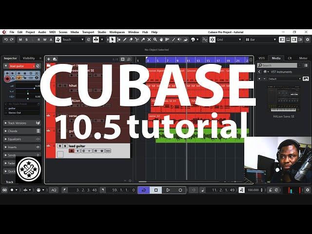 Cubase 12  Tutorial - Ultimate Beginners Lesson 1 - Getting Started .