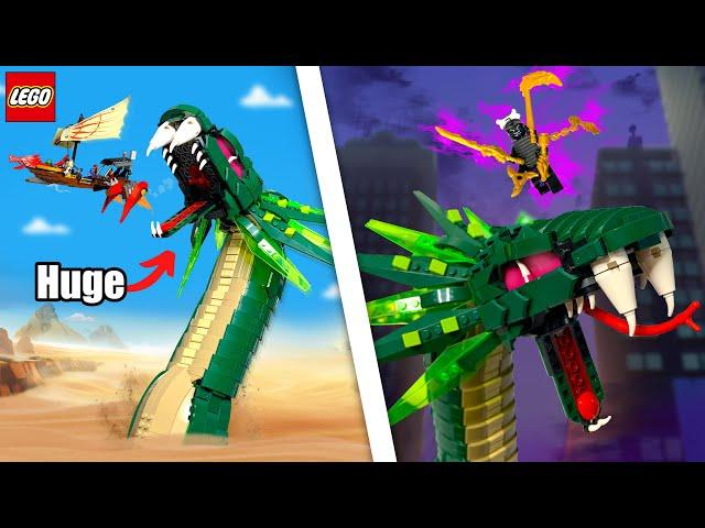 BIGGEST LEGO Great Devourer Ninjago MOC...