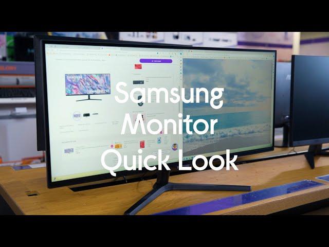 SAMSUNG Wide Quad HD 34" VA LED Monitor - Quick Look