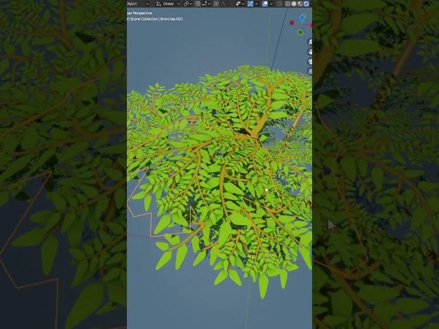 Stylized Low Poly Tree | Blender | Game Asset