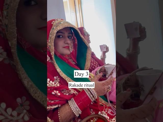 Day 3 in SASURAL🩷Rakade phera Devi devta ritual JAMMUNewly wed rituals#marriage #bride