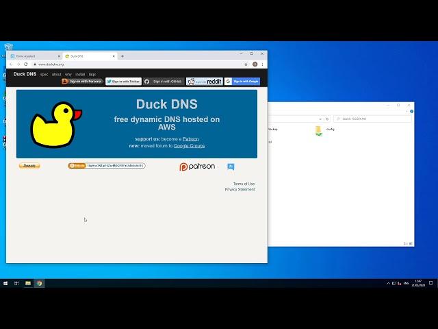 OLD - Home Assistant - Addon: Samba and DuckDNS