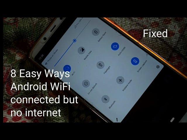 how to fix Android WiFi connected but no internet [8 Easy Ways]