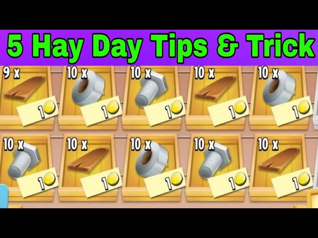 5 Hay Day Tips & Tricks you must know in 2024